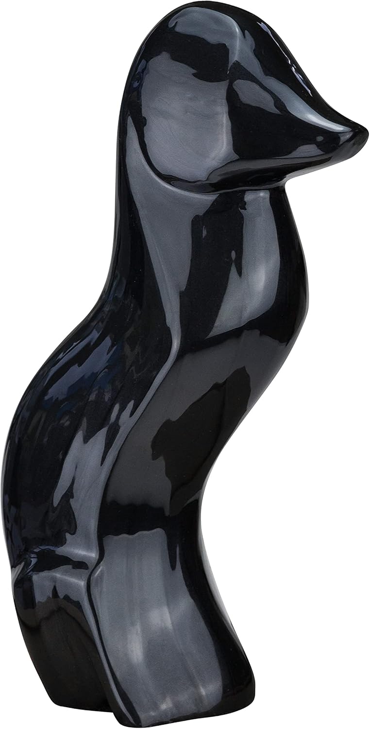 Elegant Pet Urn for Ashes Cremation Dog or Cat Black urn Brown urn (Dog)
