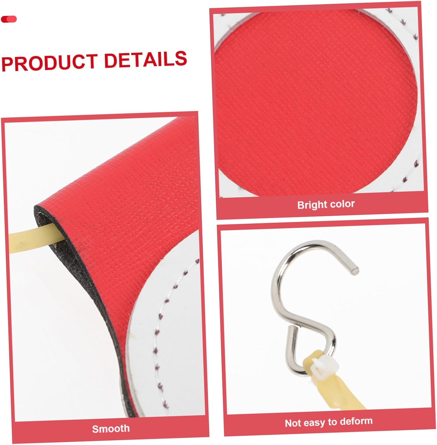 BESPORTBLE 7pcs Targets Shooting Practice Set Hanging Targets for Bow Arrow Super Fiber Material Easy to Clean Carry