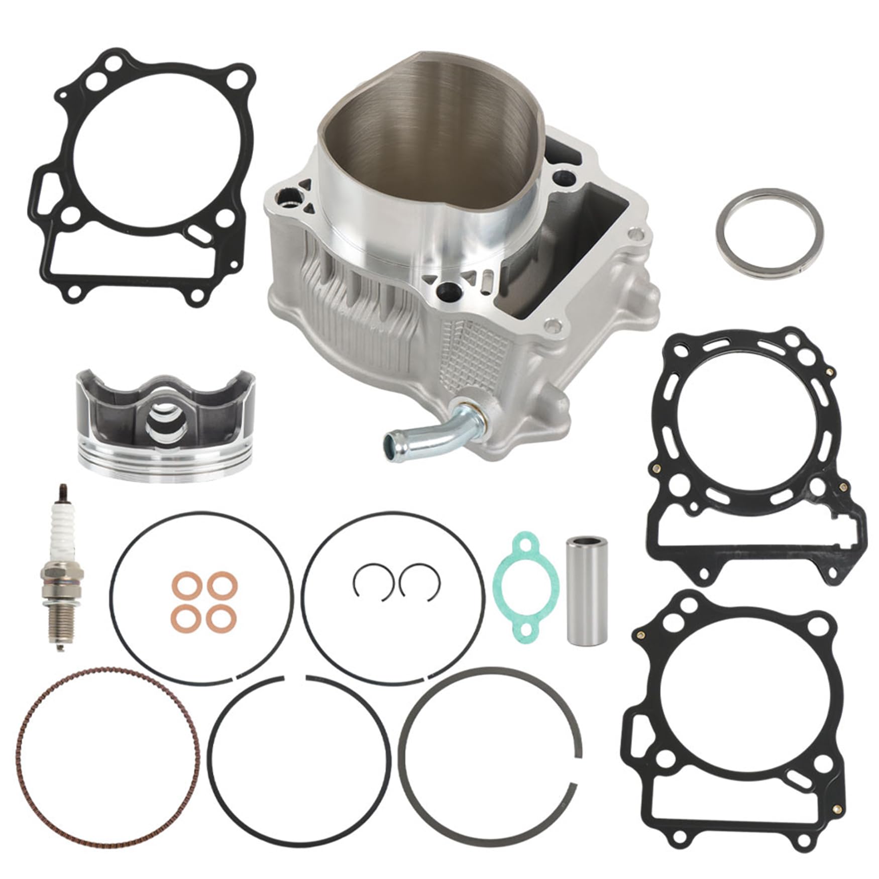 WFLNHB Cylinder Piston Gasket Kit Replacement for Kawasaki KFX400 KLX400R KLX400SR Replacement for Suzuki LT-Z400 DR-Z400 Replacement for ArcticCat