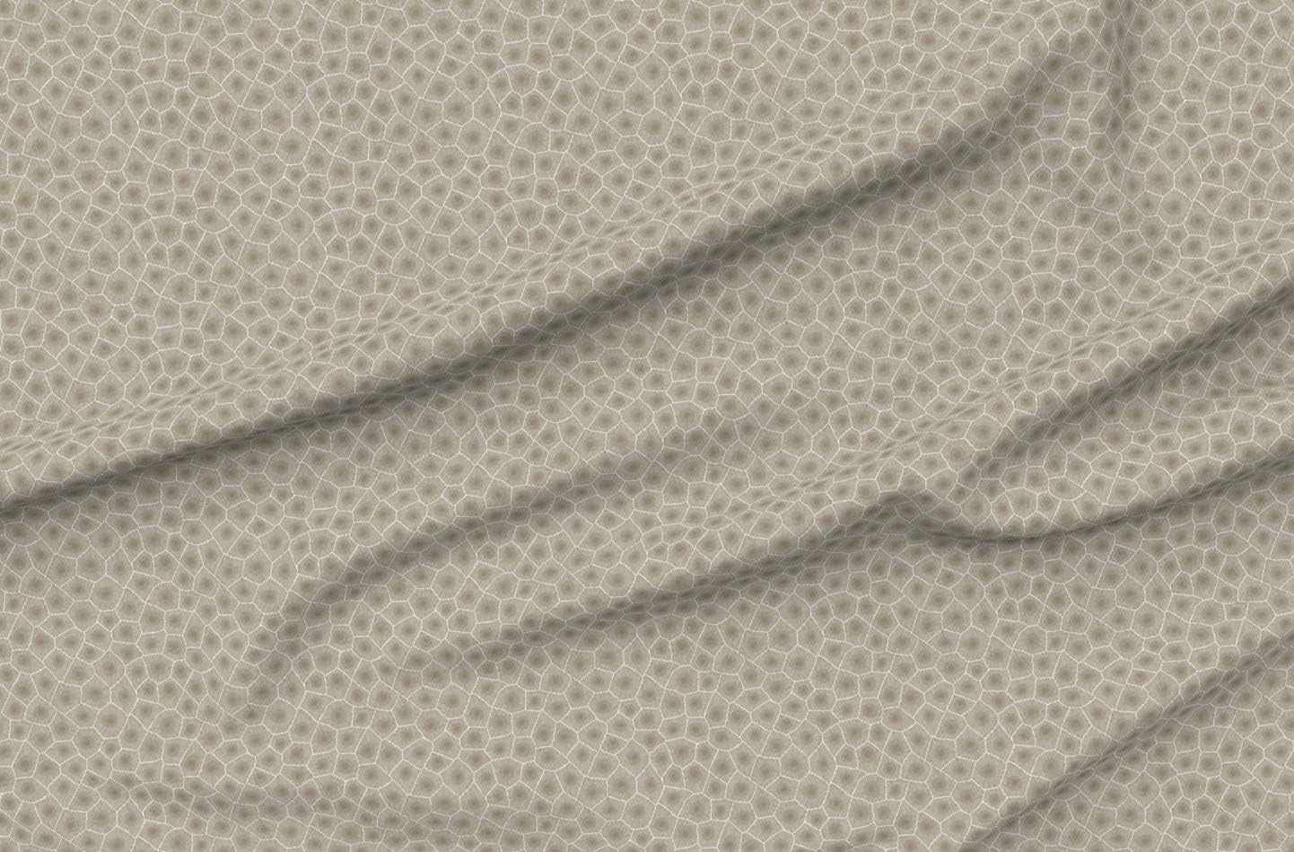 Spoonflower Fabric - Petoskey, Stone Print, Natural, Neutral, Nature, Rock, Geology, Printed on Minky Fabric by The Yard - Sewing Baby Blankets Quilt Backing Plush