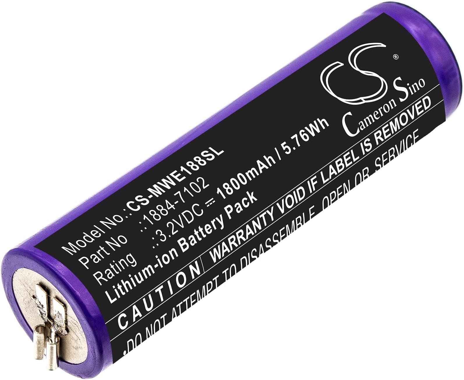 Battery for Moser Wahl 1884 Li+Pro, Wahl Ermila 1884, Wahl Ermila 1885, 1884-7102,