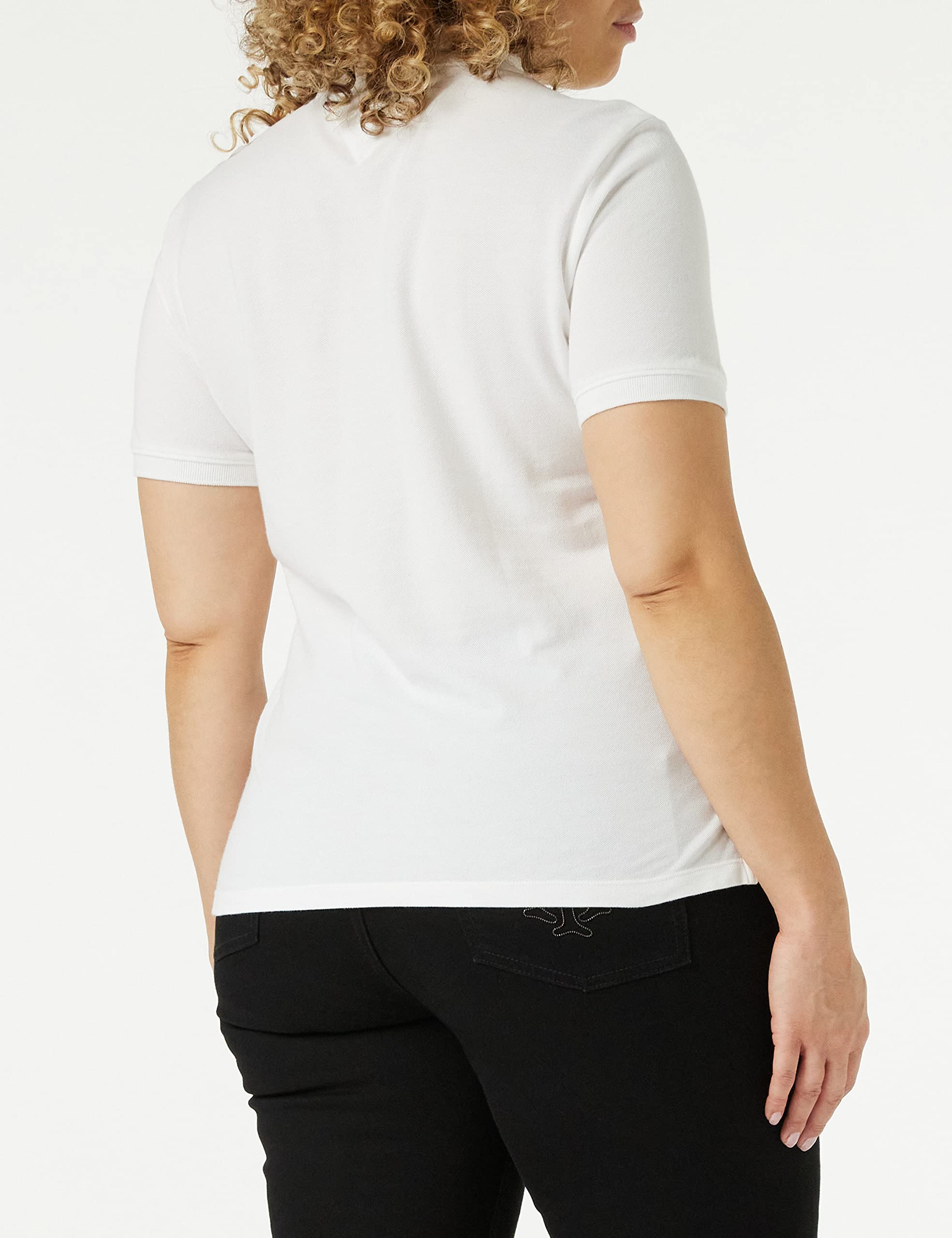 Tommy Jeans Slim Polo Camiseta para Mujer