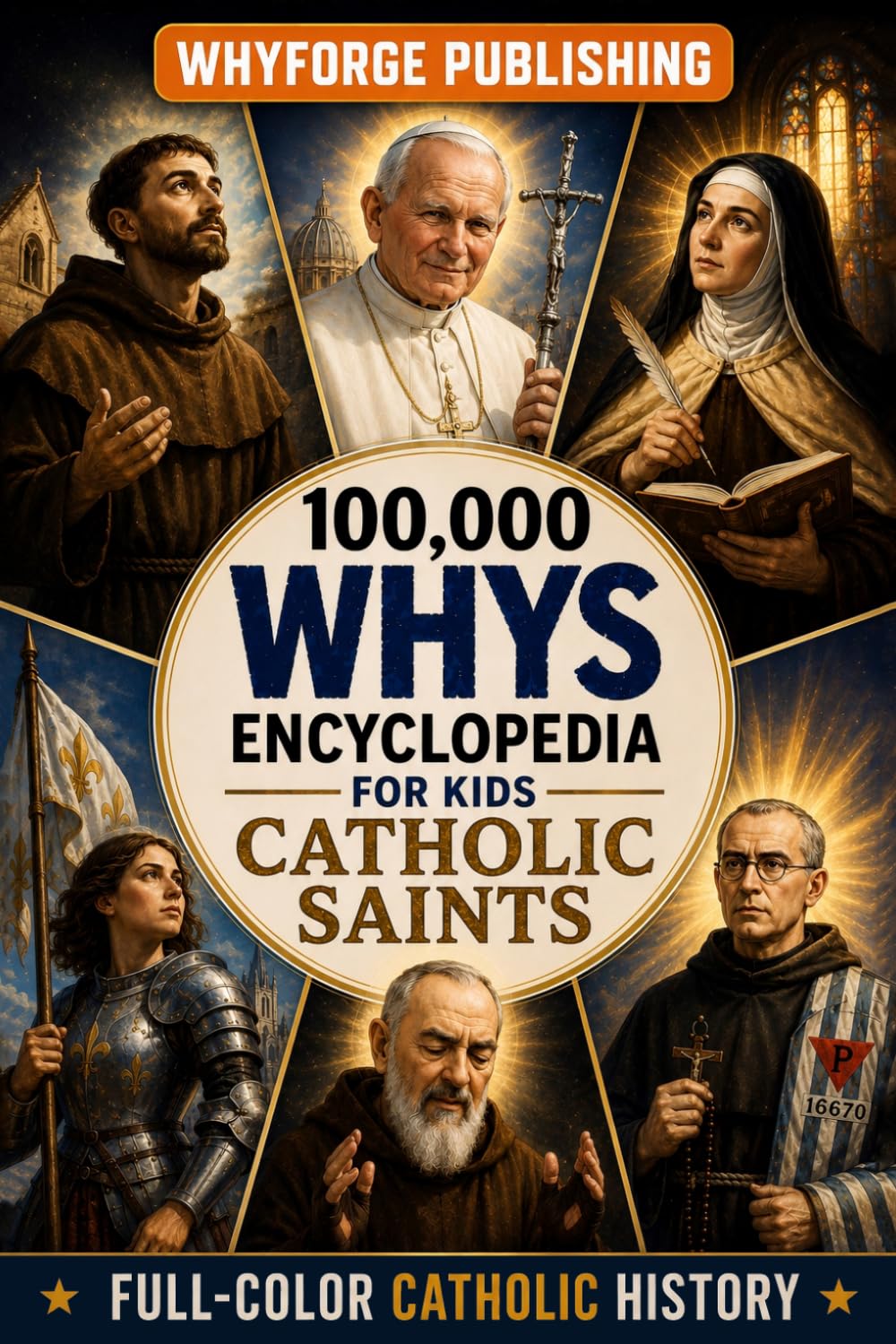100,000 Whys Encyclopedia for Kids: Catholic Saints Edition: Inspirational Christian Biography and Stories of Catholic Saints for Boys and Girls Ages ... Theology for Kids (100,000 Whys Series)
