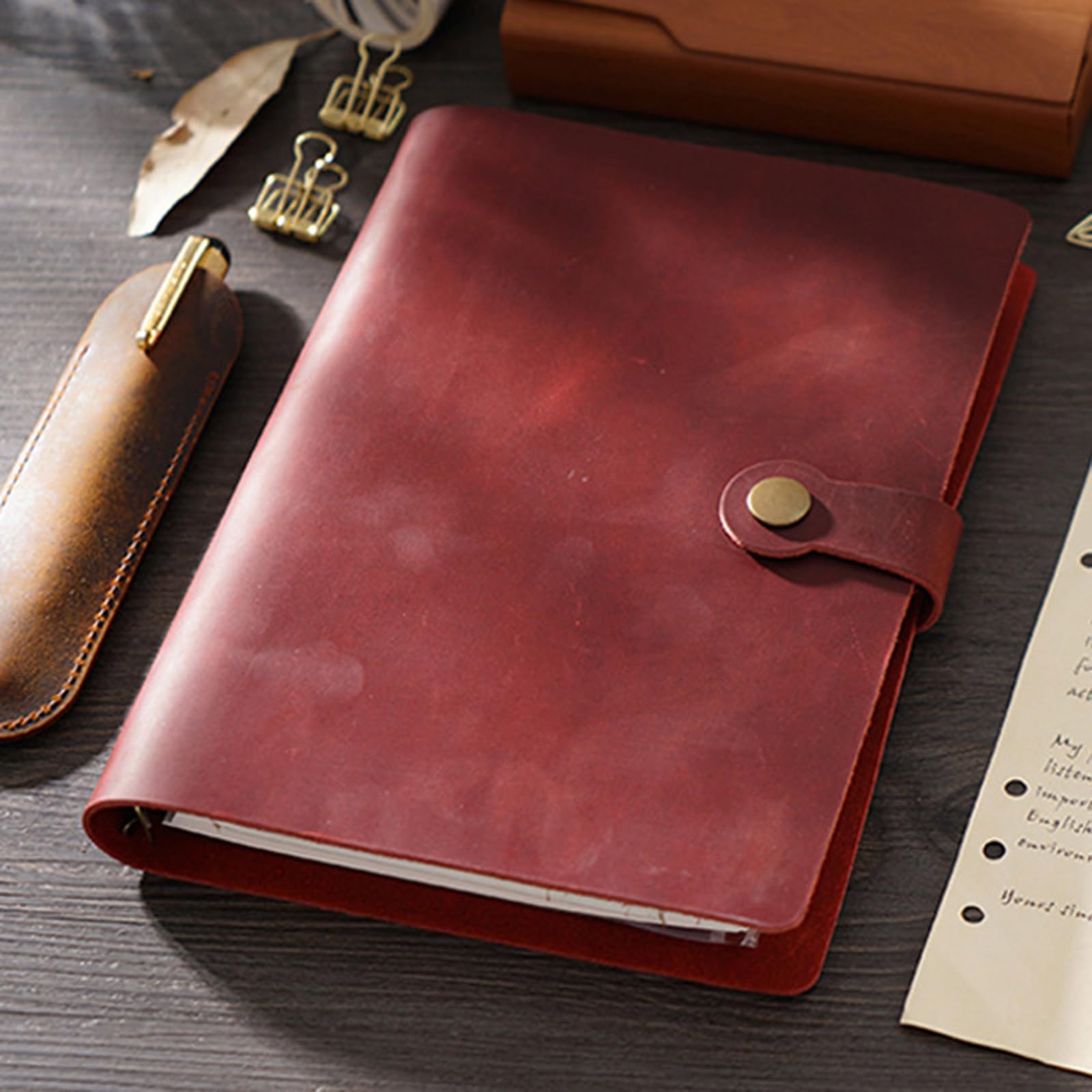 Quaderno riutilizzabile, pagine personalizzabili e fogli di scrittura premium per professionisti, planner Paperring