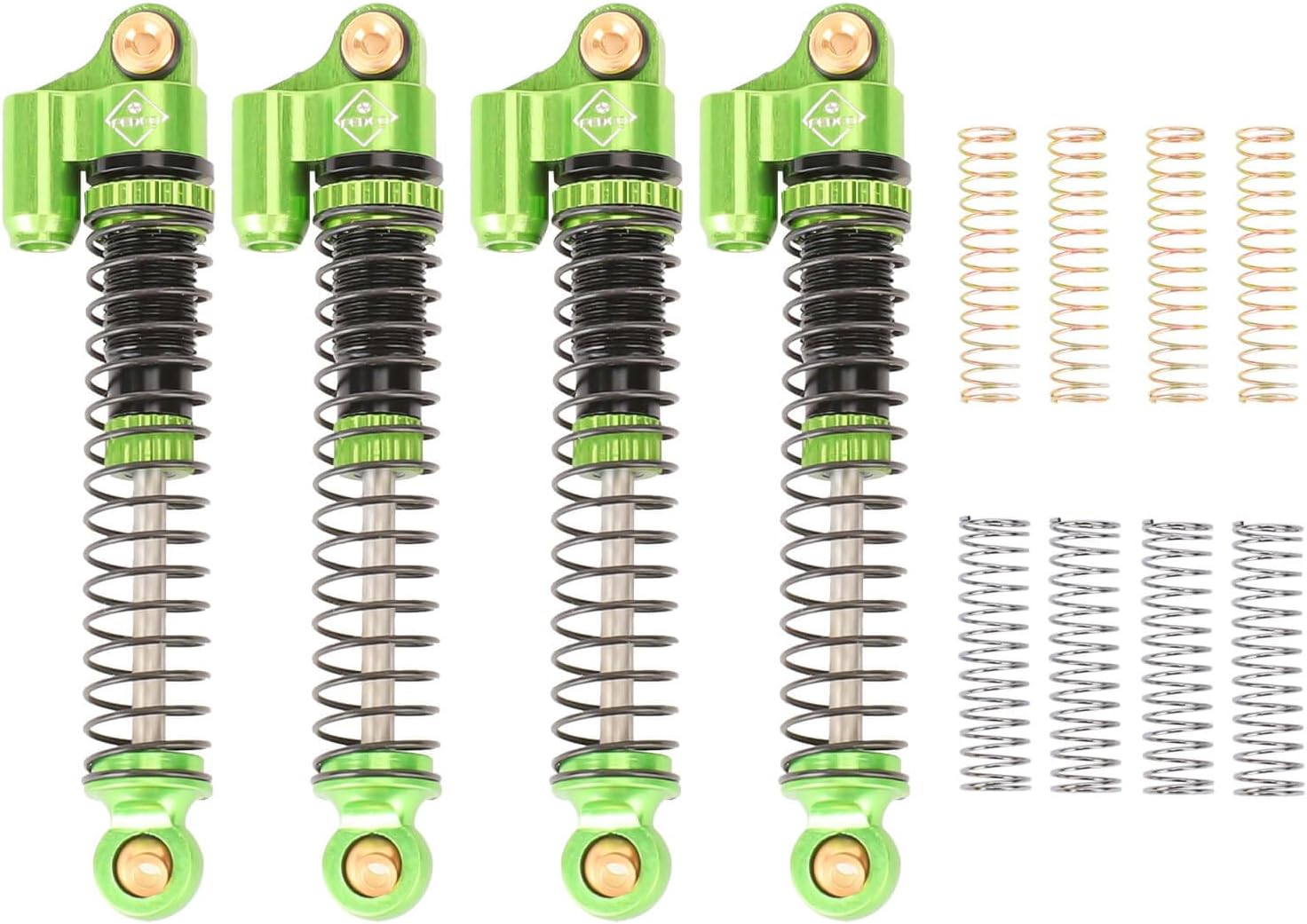 AX24 Shocks 57 MM Oil-Filled Shocks Long Travel Shocks Absorber For Axial AX24 Upgrade Parts AXI00003 1/24 RC Crawler