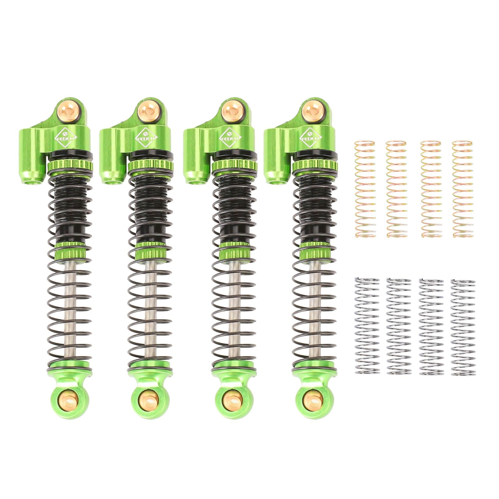 FEDCO AX24 Shocks 57 MM Oil-Filled Shocks Long Travel Shocks Absorber For Axial AX24 Upgrade Parts AXI00003 1/24 RC Crawler