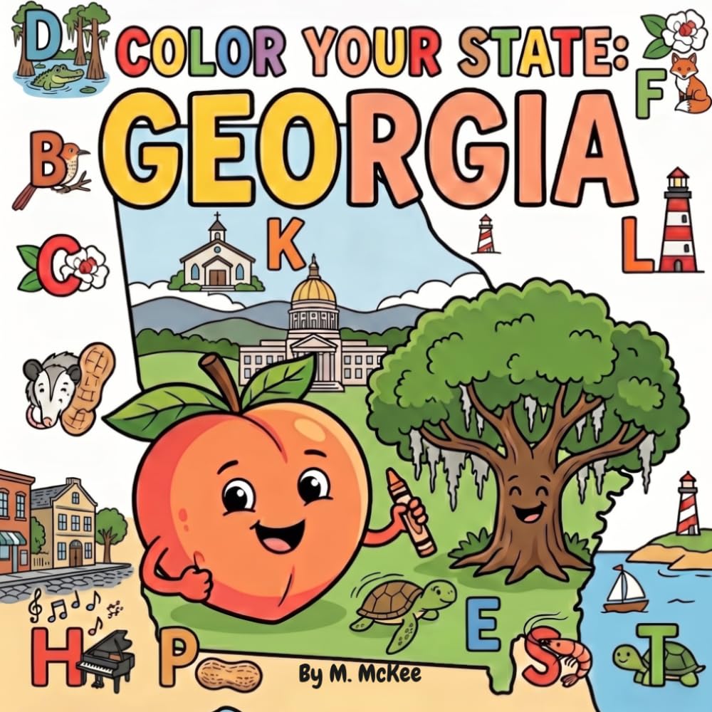 Color Your State: Georgia