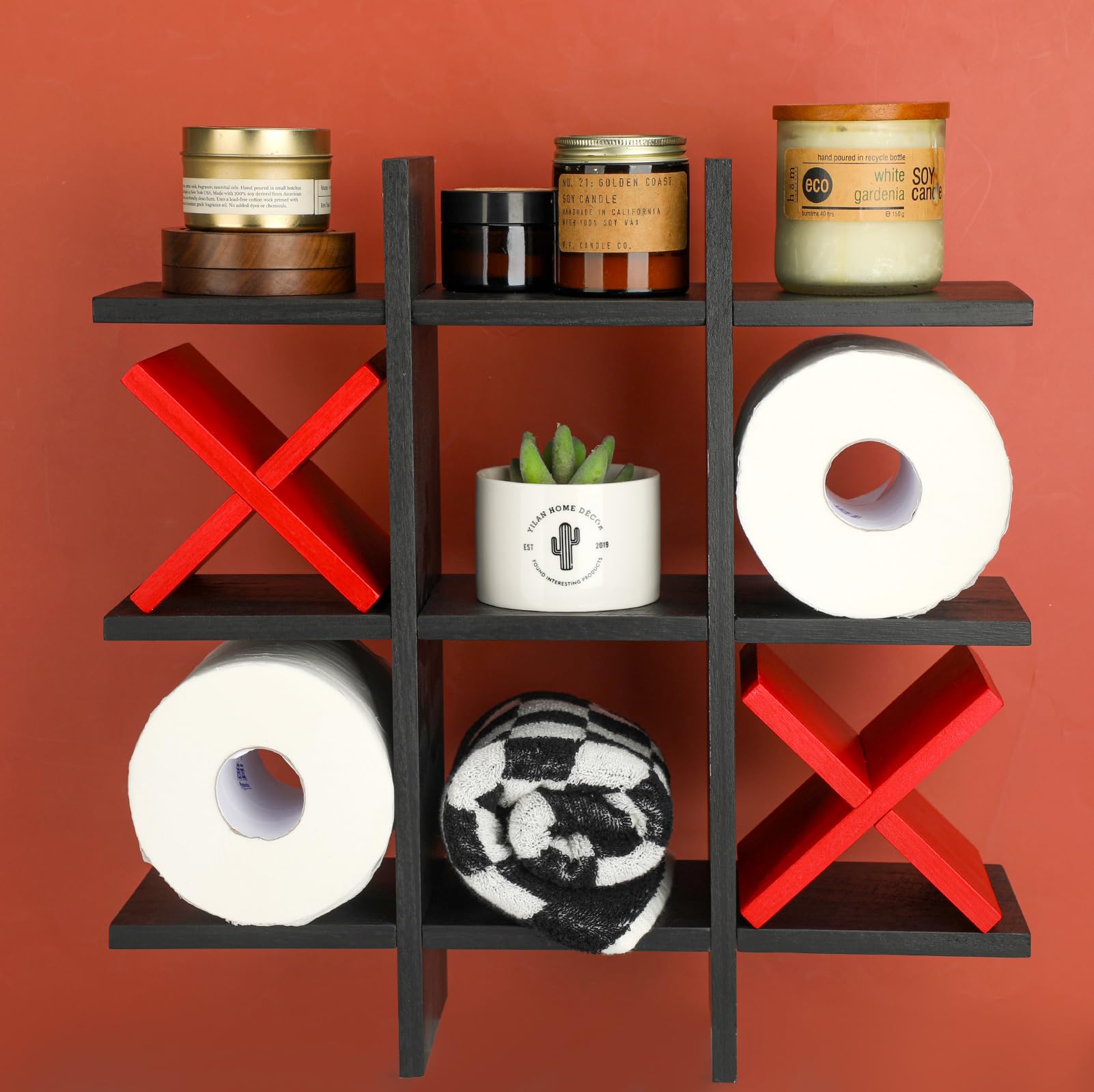 ベアブリック風　　トイレットペーパーホルダー ベアブリック風 トイレットペーパーホルダー