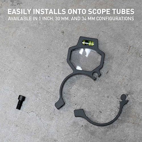 Miniatura 5 de Monstrum Lupa de torreta de alcance de la serie Next Level con burbuja de nivel