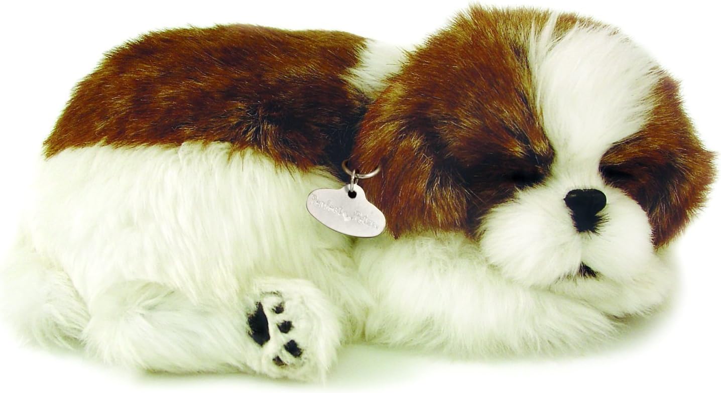 Perfect Petzzz Huggable Breathing Puppy Dog Pet Bed Shih Tzu by Perfect