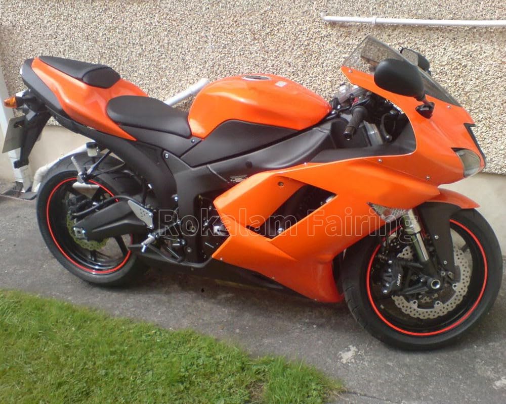Free Custom For Kawasaki Ninja ZX6R 636 ZX-6R ZX 6R 2007 2008 07