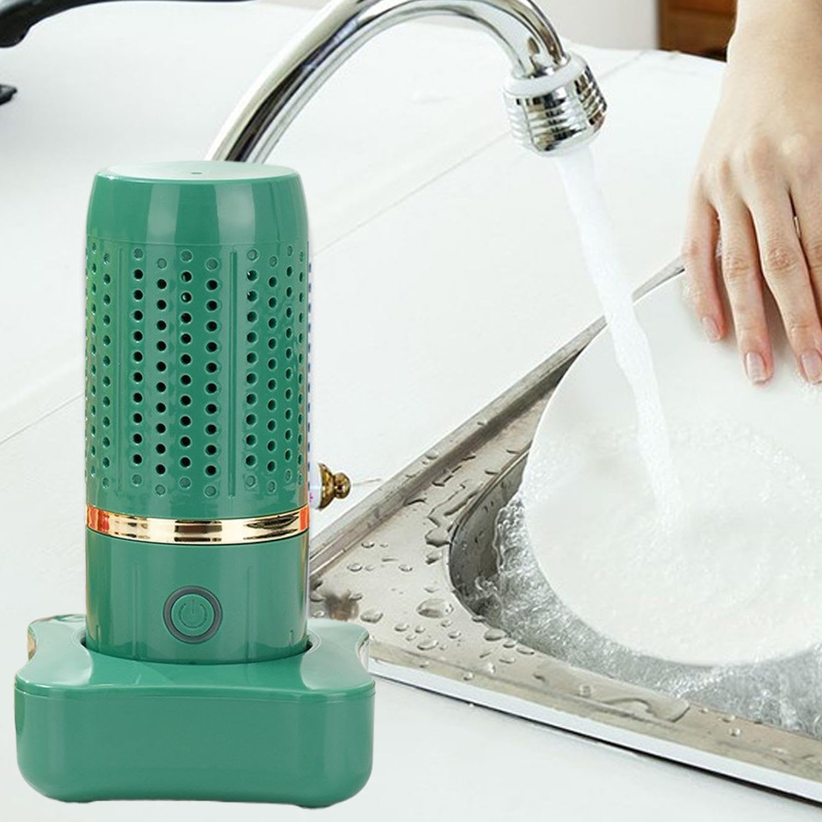 Fruit and Vegetable Washing Machine | Multifunctional USB Rechargeable Food Purifier | Kitchen Cleaning Machines | for Seafood, Rice Meat Food Cleaning Machine — view 7