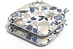 Luxury Bistro Chair Pads: Elevate Your Outdoor Comfort with Fade-Resistant Cushions for Patio and Home