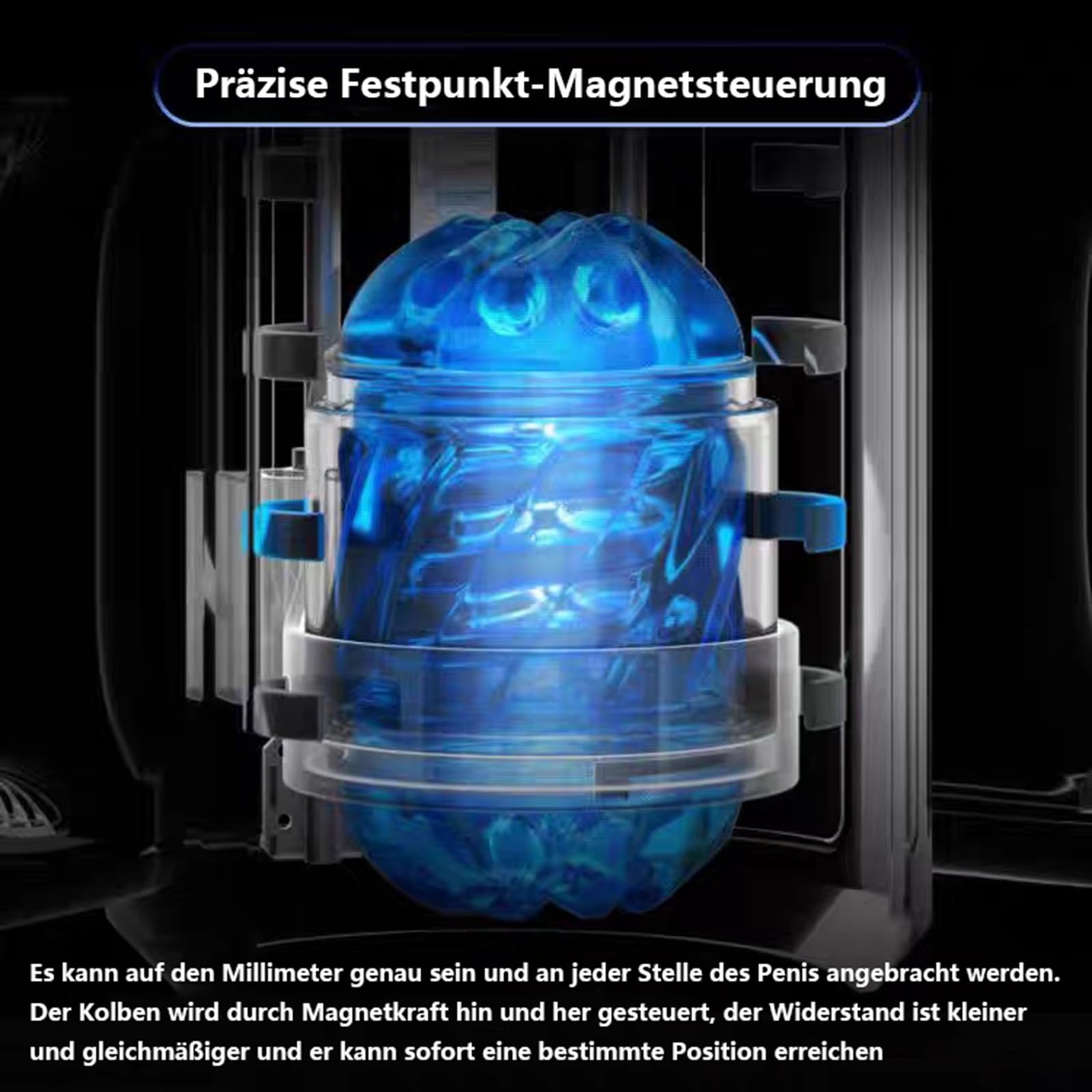 Elektrischer Masturbator Handfrei Cup Mit 10 Stoßfunktion Teleskopfunktion Massagefunktion,Taschenmuschi Masturbieren Für Männer Penis Masturbatoren