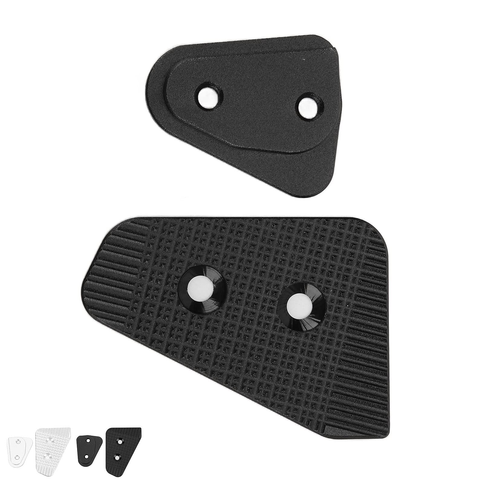 Qiilu Ingranditore del Pedale del Freno Pedale della Leva del Freno Ingrandire Pad Estensione Leva del Freno Ingranditore Sostituzione per G310GS G310R F750GS F850GS(Nero)
