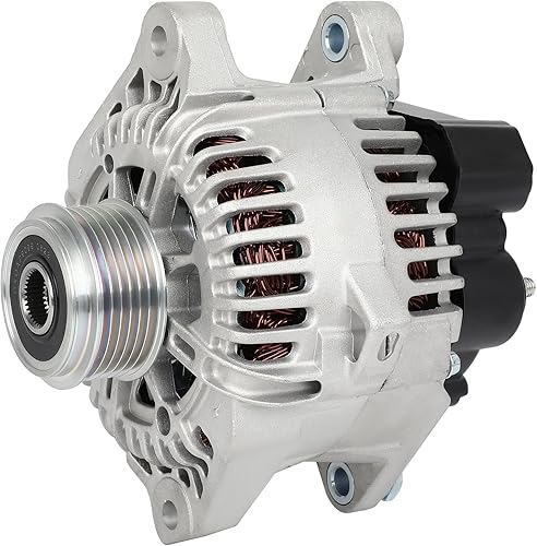 SCITOO Alternador para alternadores 11189 apto para Hyundai para Sonata 2006-2010, para Kia para Forte 2010-2013, para Kia para Forte Koup