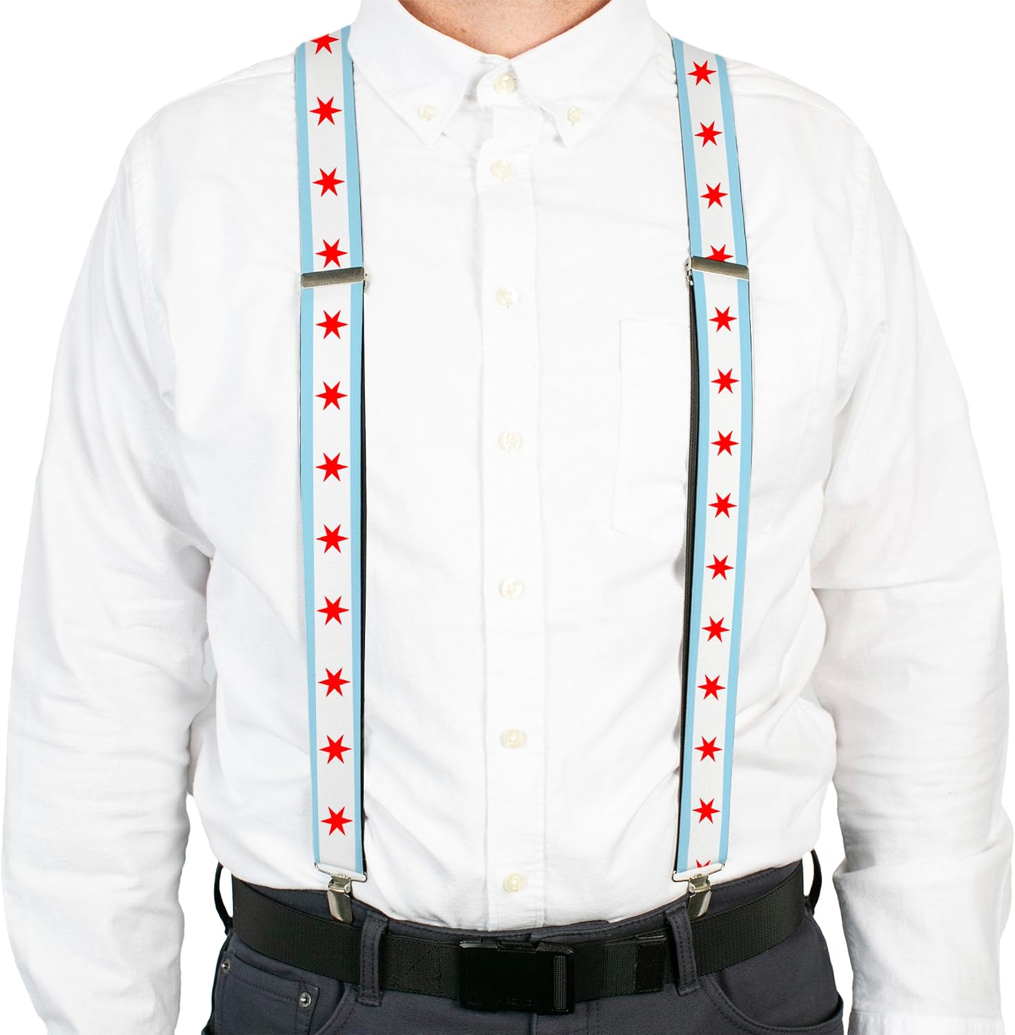 Buckle-Down Suspenders, Chicago Flag