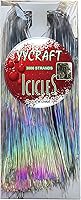 Vista 16 de YYCRAFT Icicles Tinsel 3000 Strand, Negro