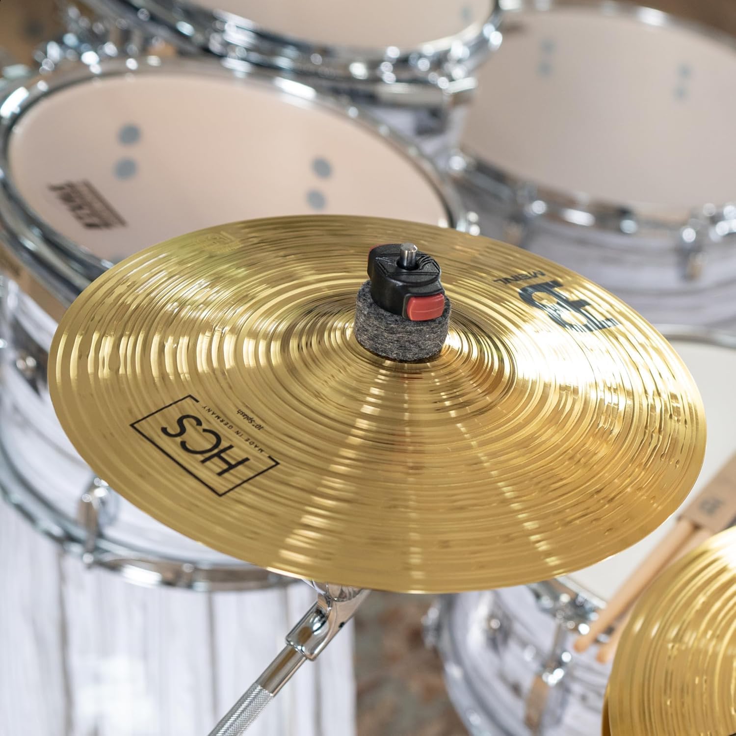 Meinl Cymbals HCS 10 Splash Cymbal for Drum Set Traditional Medium Brass, 2-Year Warranty, (HCS10S) - Image 3 thumbnail