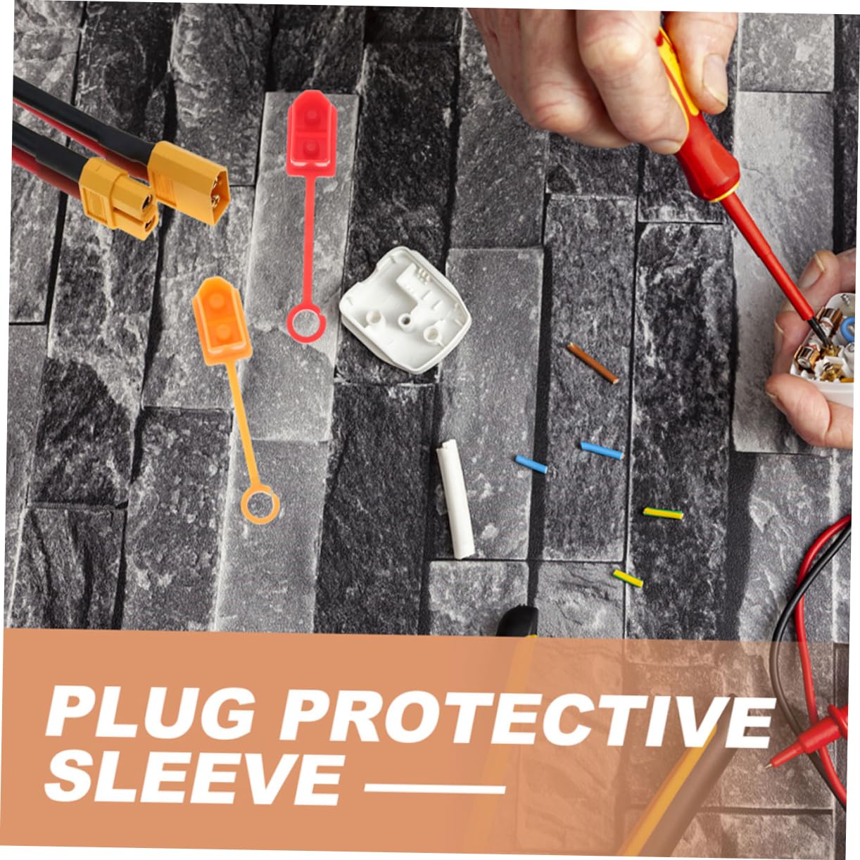 UPKOCH 20pcs Plug Protectors Covers for Models Protects Against Dirt and Debris Easy to Use Essential Accessory for Battery Safety and Caps