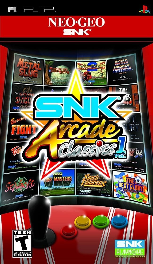 SNK ARCADE CLASSICS 0 vol.1 2本セット Amazon.com: SNK Arcade Classics Vol 1 - Sony PSP : Video Games