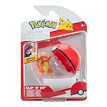 Pokémon Clip ‘N’ Go Set Charmander con Pokéball