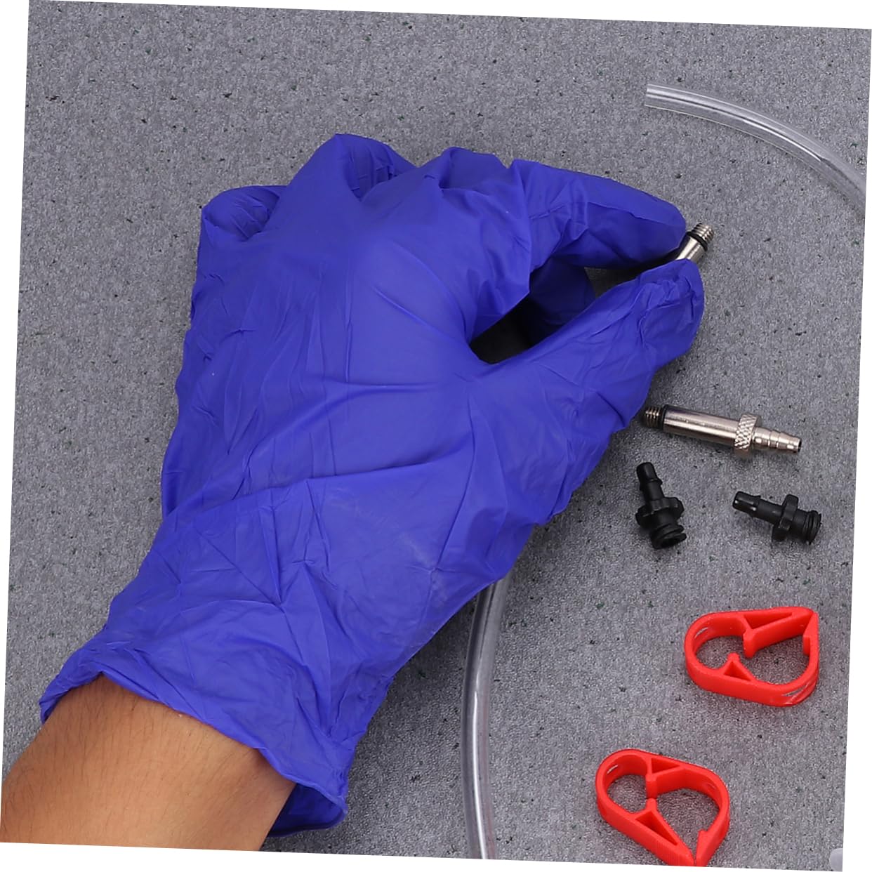 Abaodam Bike Oil Disc Brake Entlüftungsset für Avid Formula Hydraulisches Wartungswerkzeug für Fahrradbremse und Tragbar für Notfälle Nützlicher für Einfache Anwendung