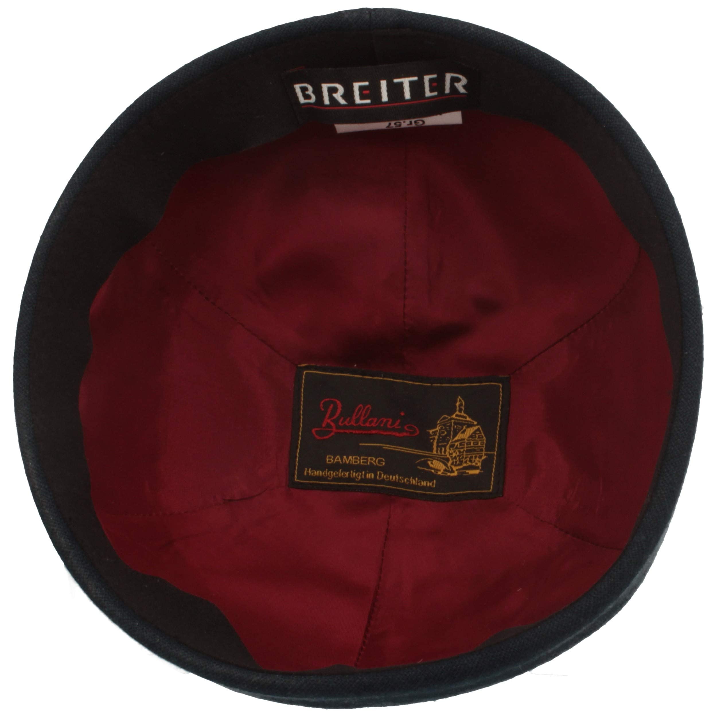 Bullani Docker Cap Docker Mütze Seemannsmütze aus 100% Wolle Kappe Made IN Germany Cap Bequem & Hautverträglich