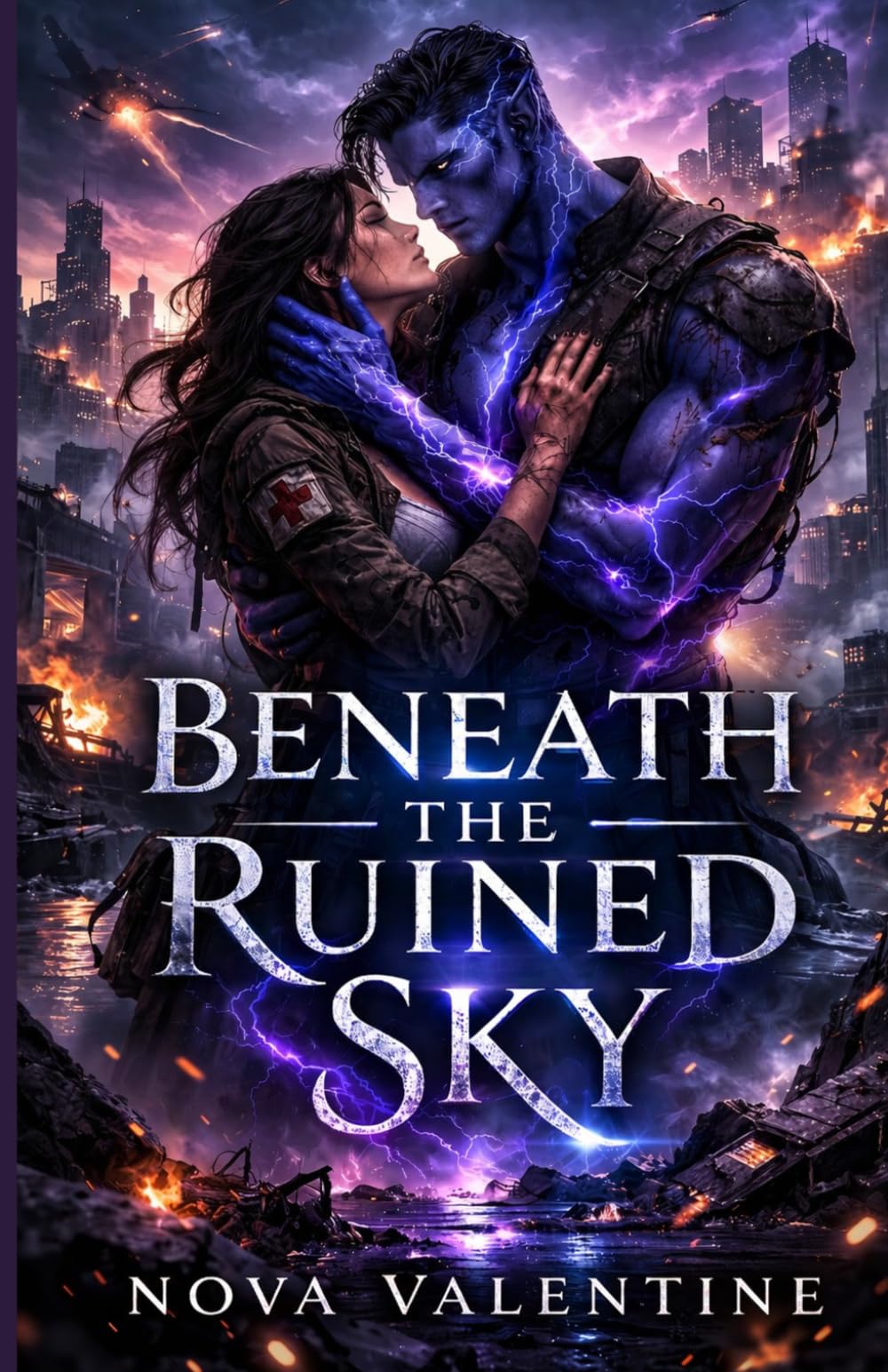 Beneath the Ruined Sky: A Post-Apocalyptic Alien Romance of Life-Bond Evolution, Forced Proximity, and Healer-Warrior Destiny (The Fractured Crown Trilogy)