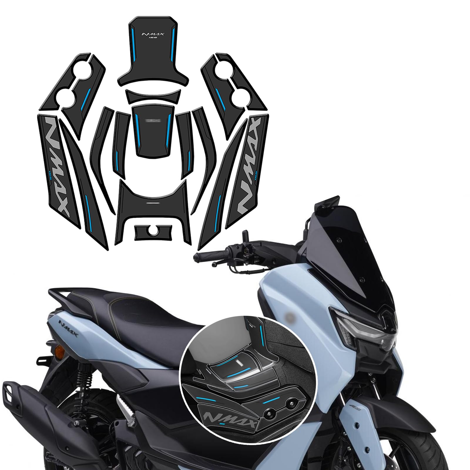 Amazon | PEDAPENG For NMAX155 NMAX 155 nmax155 2025 2026 バイク