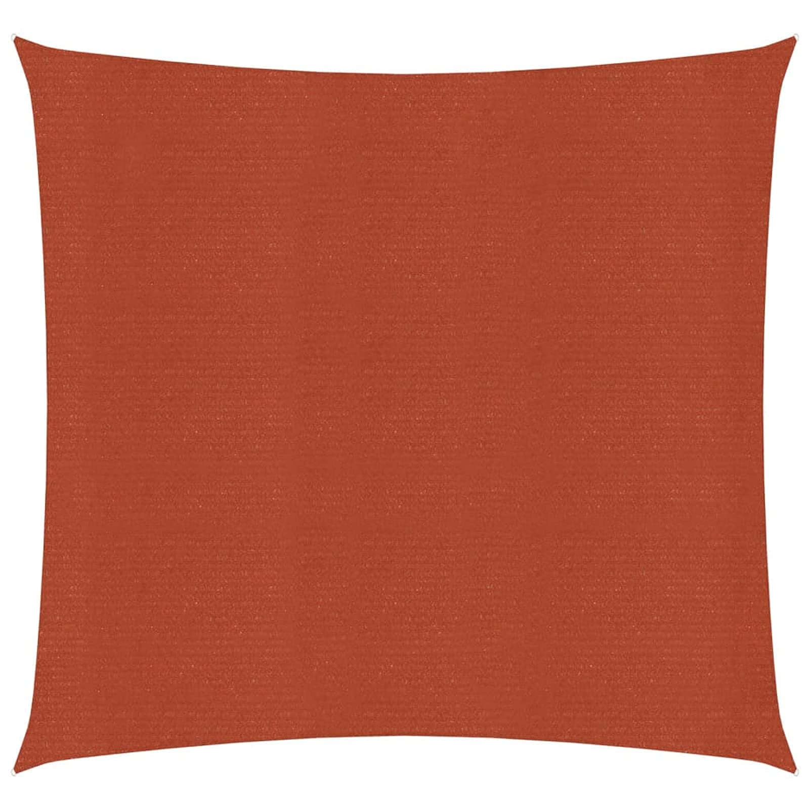 Homgoday Osłona przeciwsłoneczna 160 g/m², terakota 2,5 x 3 m HDPE, blokująca promienie UV, markiza na taras, patio, do ogrodu, podwórko i imprezę na plaży