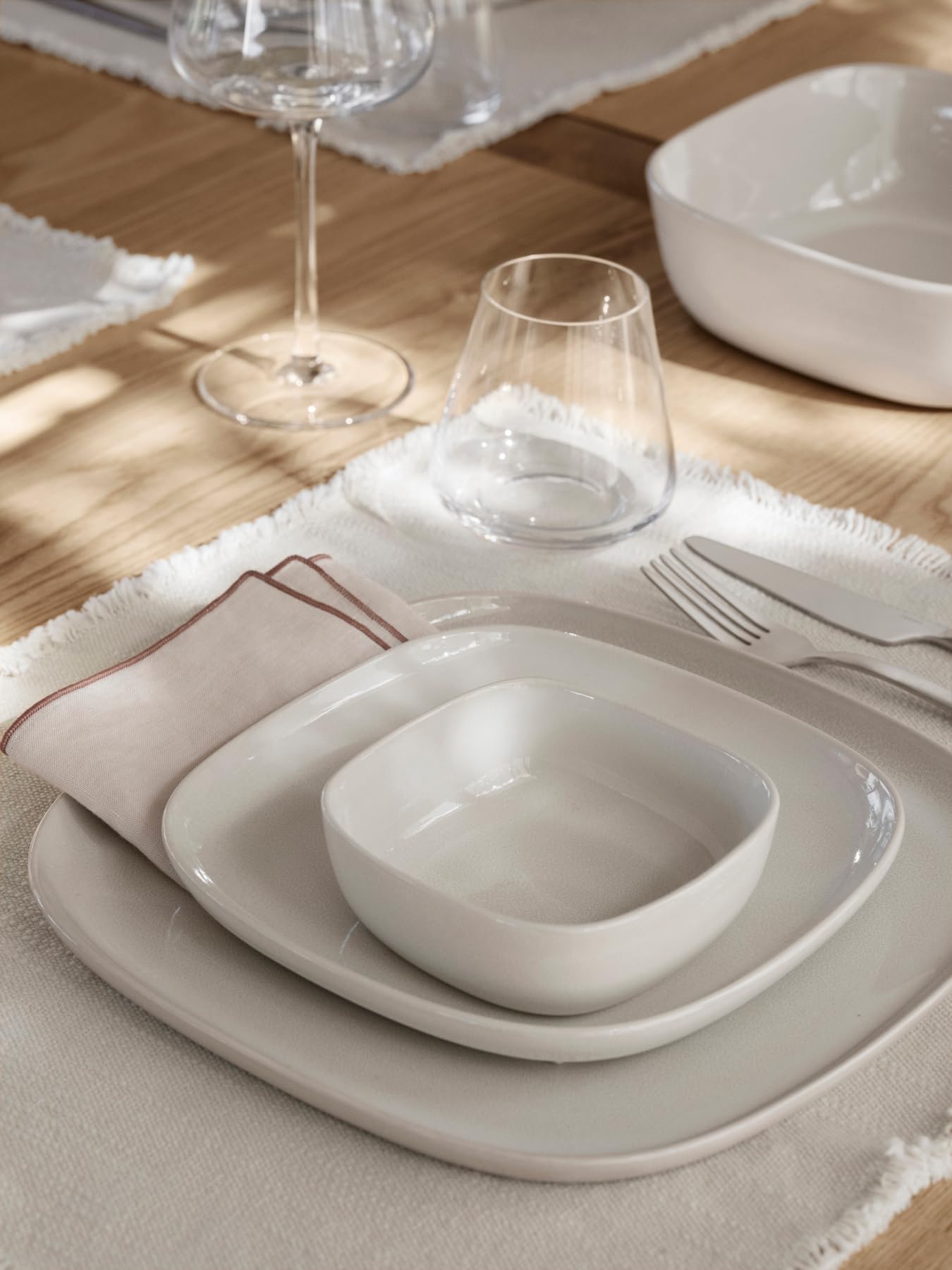 blomus Trinkgläser -BELO- | 4er Set Wassergläser 280 ml | Farbe Clear | Mundgeblasenes Glas | Moderne Trinkgläser für Wasser, Saft & Softdrinks | Klar & zeitlos