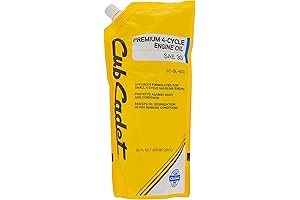 Cub Cadet CC-OL-420 20-Ounce SAE 30W Engine Oil for Cub Cadet 4-Cycle Lawn Mower
