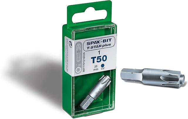 SPAX -BIT T-STAR plus T50, 1 sztuka, długość: 35 mm, 500007899501