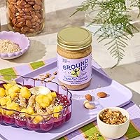 Vista 5 de GROUND UP PDX Mantequilla de nuez Almendra Anacardo Coco Grueso, 12 oz