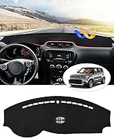Vista 1 de CARTIST Funda para salpicadero Compatible con Kia Soul 2014-2019 Accesorios Funda para salpicadero Alfombrilla antideslizante y antirreflejos
