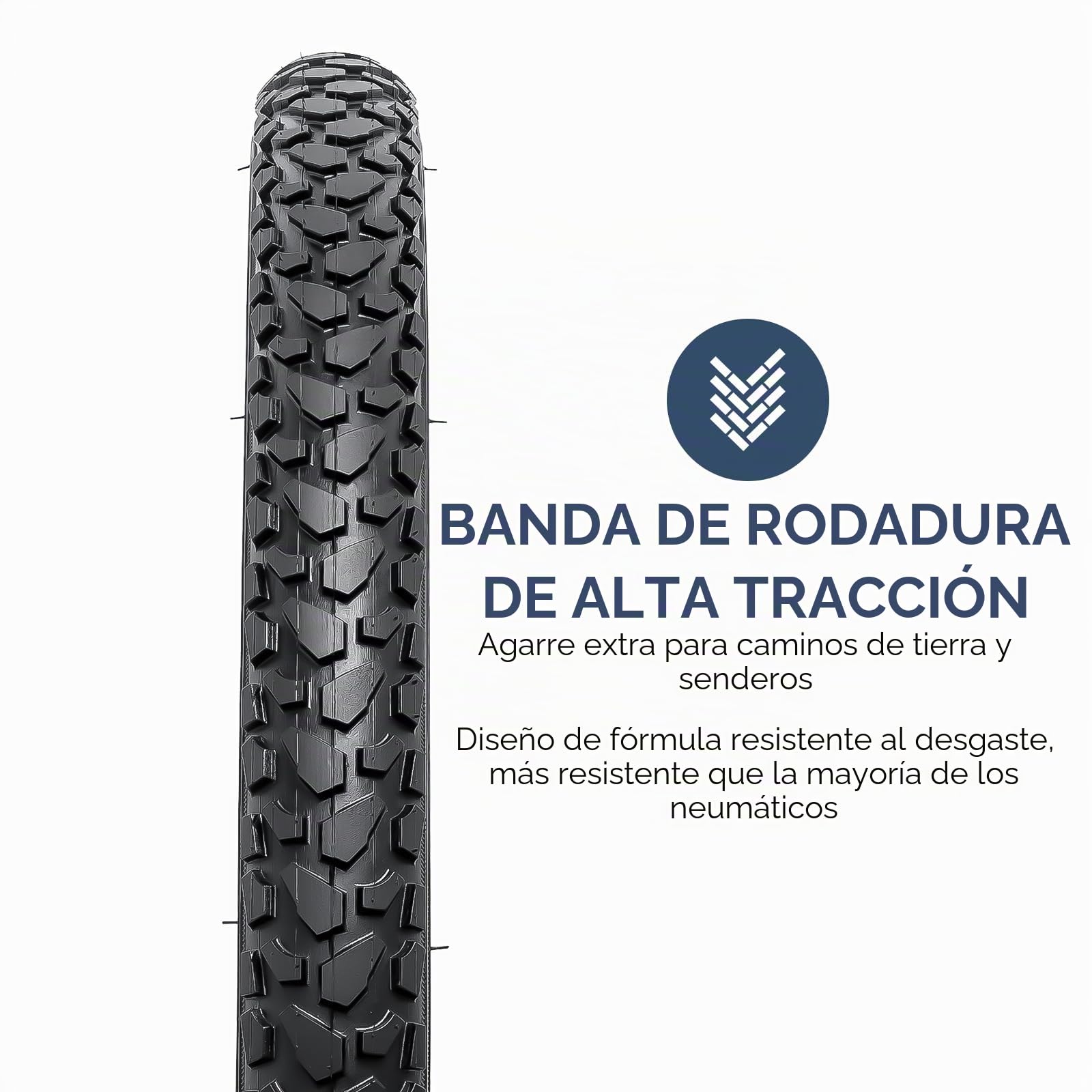 YunSCM 2Pcs Plegable 24 Pulgada Neumáticos 24x1.75 ETRTO 47-507 más 2Pcs 24 Pulgada Cámara de Aire AV32mm Valve Compatible Bike 24x1.75 Neumáticos and Cámara de Aire