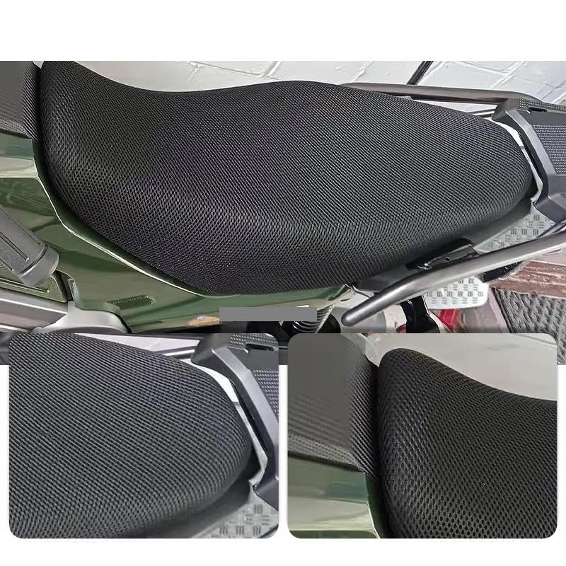 Funda de malla para asiento de moto transpirable y cómoda 3