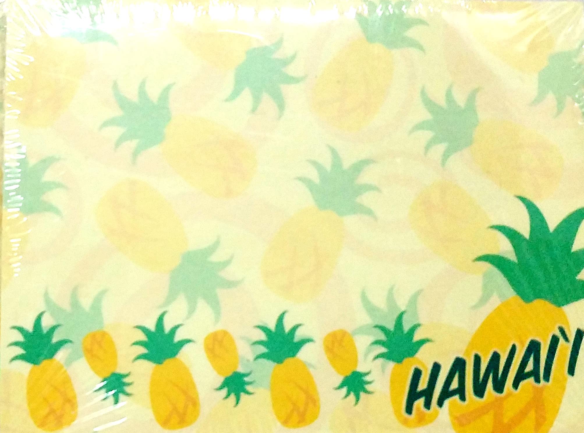 Amazon.com : Aloha Sticky Notes - Yellow Hawaiian Pineapple