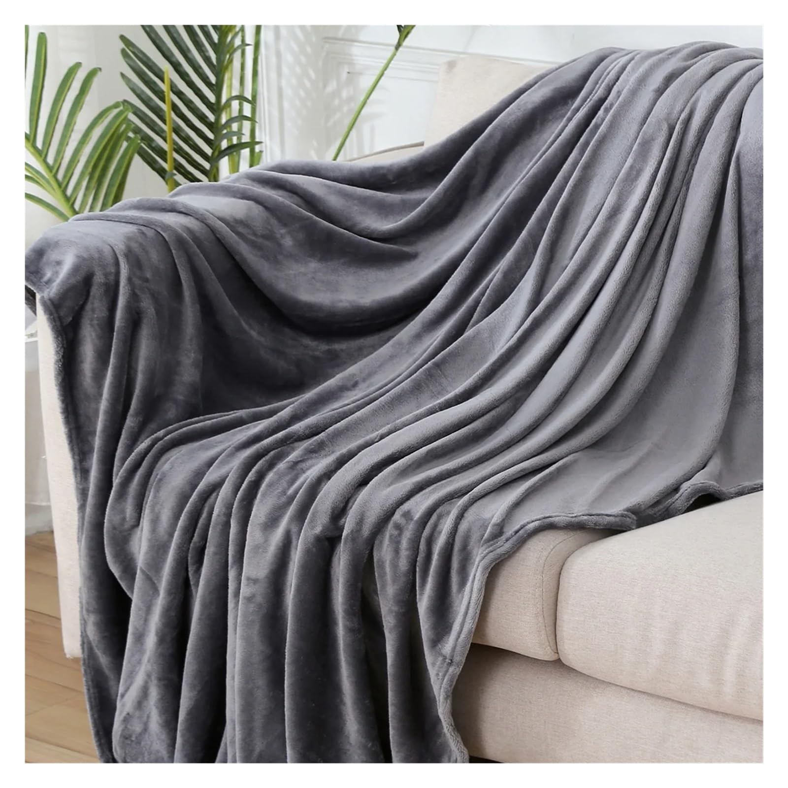 GCYEIDMA Throw Blanket 1pc Throw Blanket for Couch,Soft Fuzzy Fluffy for Bed and Sofa Versatile(Color4,150x200cm)