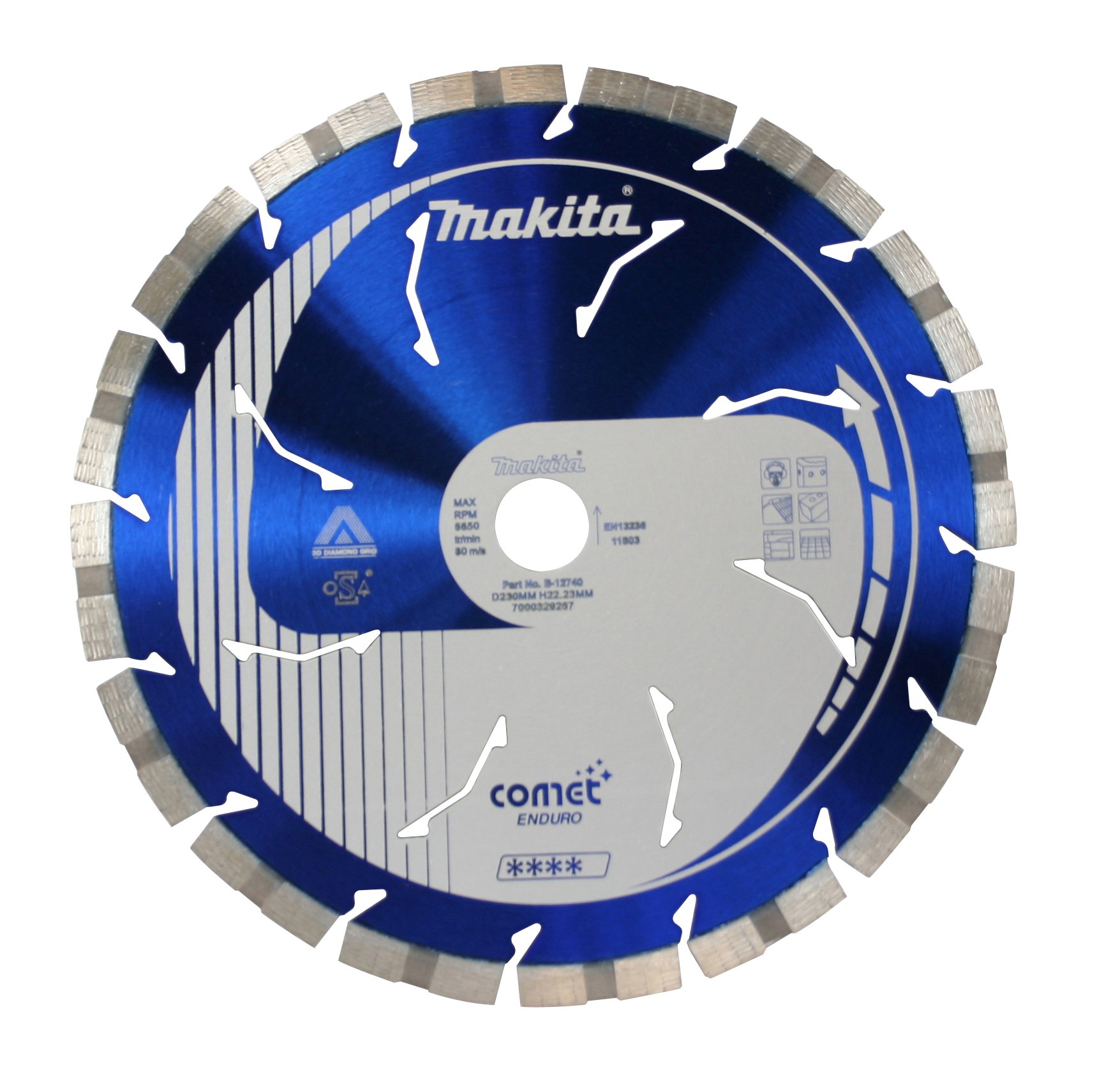 Makita B-12740 - Disco de diamante Comet Enduro