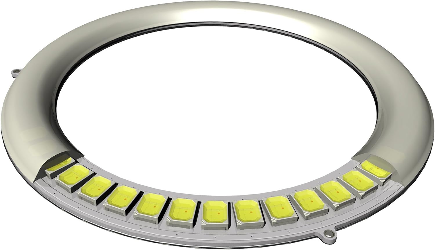 Profile Performance Prism Halos, 90mm Switchback Halo Kit for Custom Headlight Retrofit, Plug and Play JST Connector, Micro Mounts for Perfect Fitment, Ultra Bright White/Amber LEDs (1x LED240)