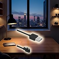 Vista 8 de Compatible con cargador de reloj inteligente Da Fit, cable de cargador USB de repuesto de 3.3 pies, cable de carga para reloj inteligente, reloj