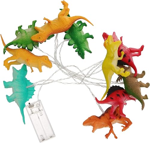 Uonlytech 1 juego de luces de dinosaurio figuras de dinosaurio realistas figuras de dinosaurio iluminadas juguete al aire libre juguete infantil disponible en Yaxa Peru