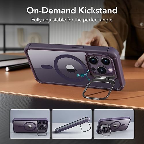 Miniatura 5 de ESR Funda para iPhone 14 Pro, carcasa de cuerpo completo a prueba de golpes compatible con MagSafe, protección de grado militar, funda magnética