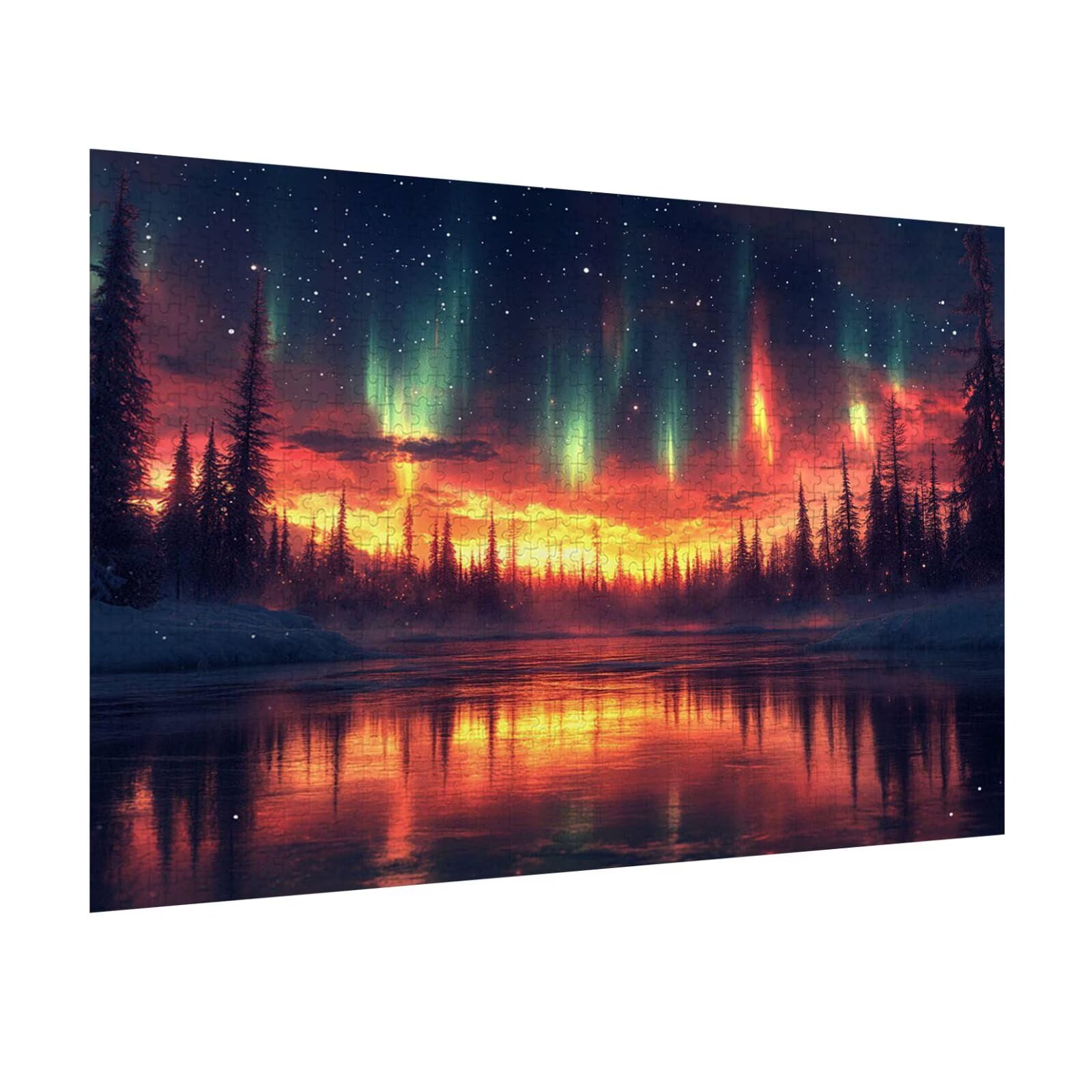 Puzzle 4000 Pezzi Aurora Puzzle Classici per Gioco Familiare, n-343 | Impossibile Puzzles, Intrattenimento Creativo, Rilassamento Intelligence, Regalo per Amore e Amico, Decorazioni Casa, Foreste