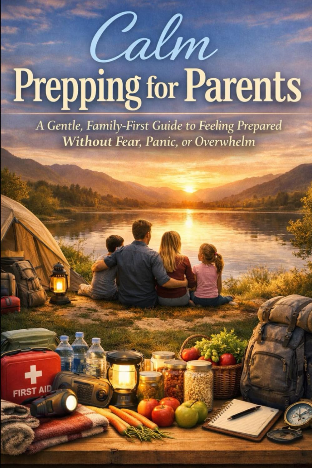 Calm Prepping for Parents: A Gentle, Family-First Guide to Feeling Prepared Without Fear, Panic, or Overwhelm