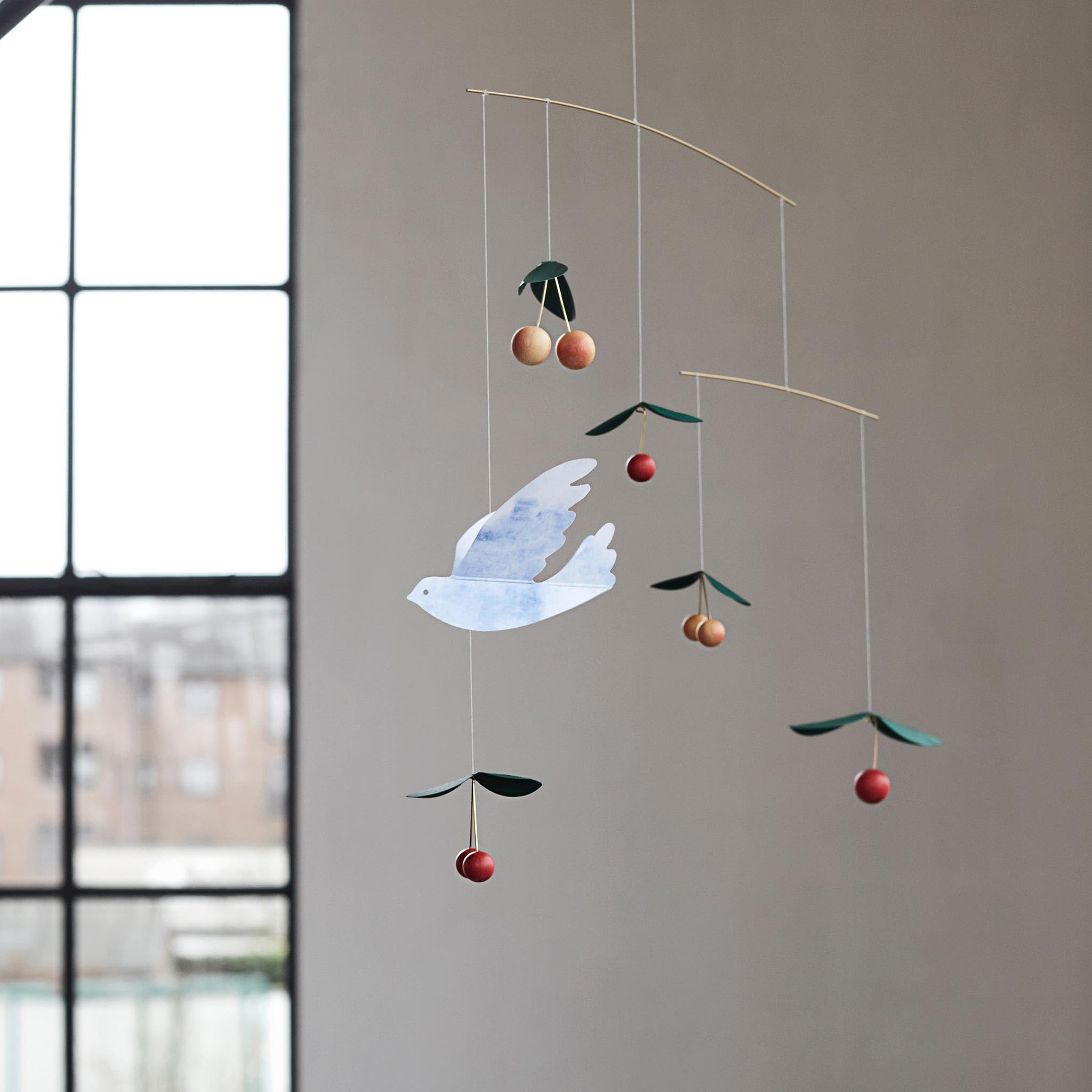 Amazon | モビール 北欧 デンマーク製 Cherry Bird フレンステッド