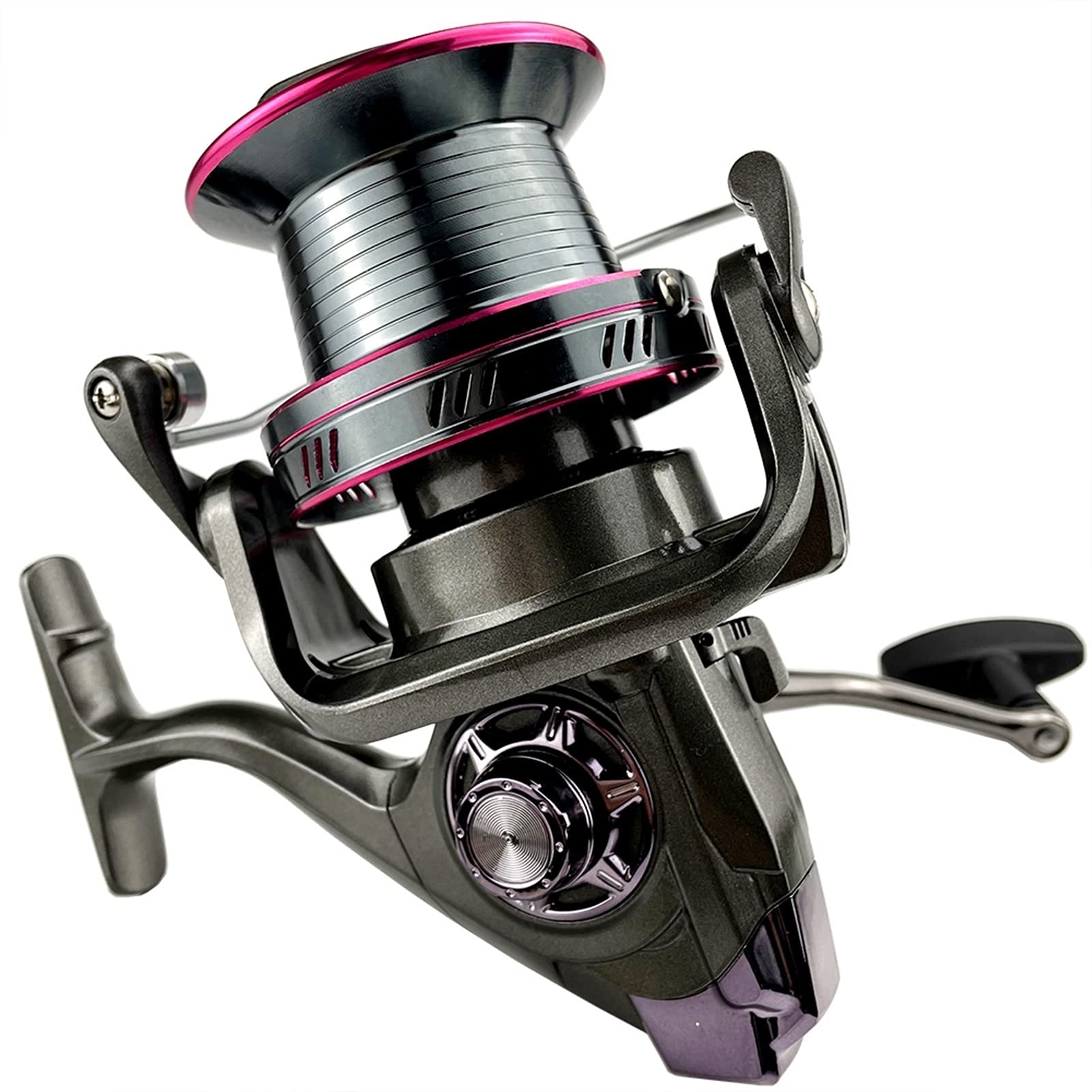 Carretes de Pesca Carrete de Hilado de Pesca 12 + 1BB 9000/10000/12000 20kg-30kg Power Agua de mar/Carrete de Metal de Agua Dulce (Spool Capacity : 9000 Series)
