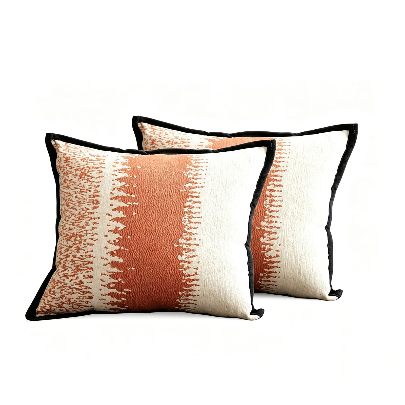 BCCIAPLN Boho Stripes Decorative Throw Pillow Cover Retro Line Pattern